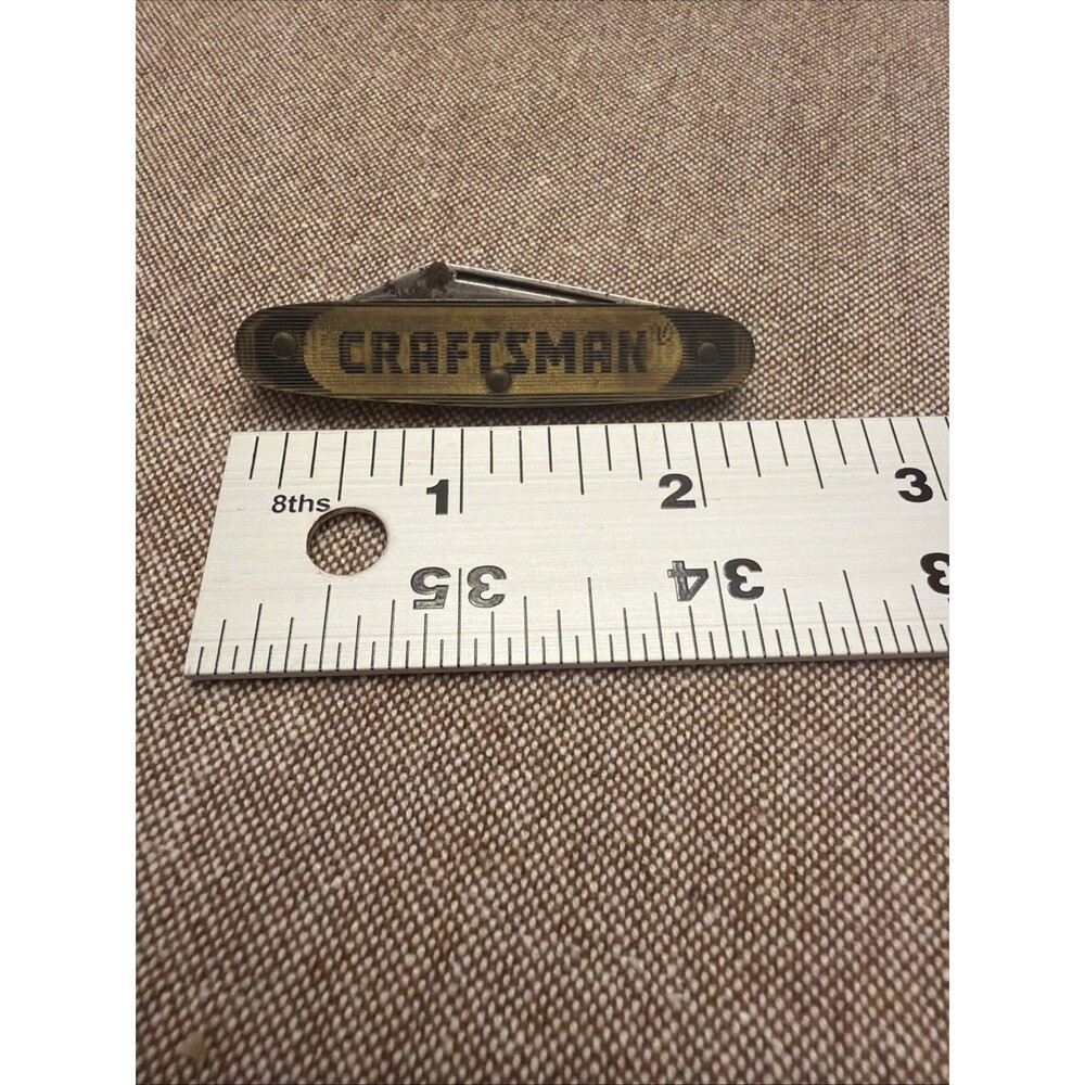 Vintage Craftsman Pocketknife Tie / Belt Clip